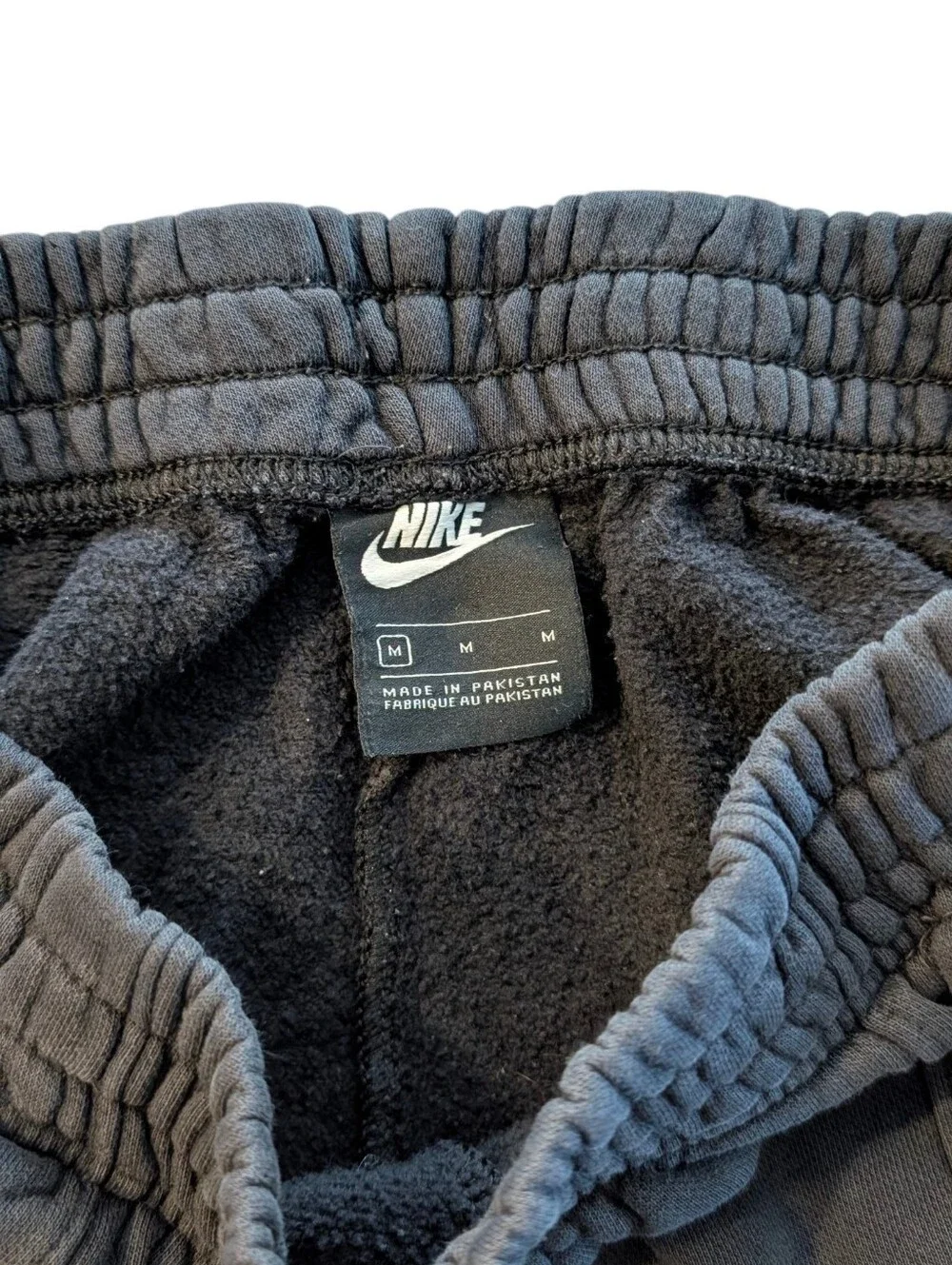 Nike Fleece Sweatpants Bundle Size M Phoenix Oversized High Waist Pin Tuck Black